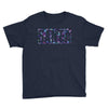 santa colorful glitter Youth Tee