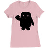 adipose dr who Ladies Fitted T-Shirt