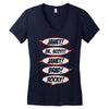 janet! dr. scott! janet! brad! rocky! Women's V-Neck T-Shirt
