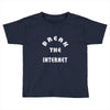break the internet tie dye girls muscle top Toddler T-shirt