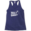 darth vader who's your daddy funny Racerback Tank