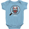 hello! i'm down here! Baby Onesie