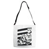 alcohol blanc Adjustable Strap Totes