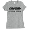 what if i told you Ladies Fitted T-Shirt