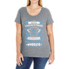Never Underestimate the Strength of a Prostate Cancer Warrior Ladies Curvy T-Shirt