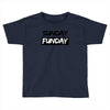 sunday funday t shirt funny jersey shore football Toddler T-shirt