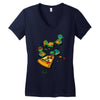 pizza lover Women's V-Neck T-Shirt