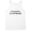 powered by caffeine funny t shirt red bull morning coffee Tank Top