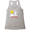 double trouble rocket ride Racerback Tank