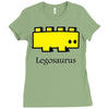 legosaurus Ladies Fitted T-Shirt