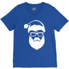 santa hipster V-Neck Tee