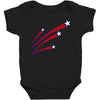 stars and stripes Baby Bodysuit