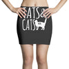 tats and cats Mini Skirts