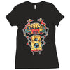 robo fan Ladies Fitted T-Shirt