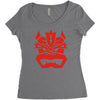 decepticon bowser   mono Women's Triblend Scoop T-shirt