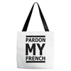 pardon my french Tote Bags