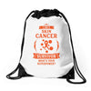 I am a Skin Survivor - What's Your Superpower? Drawstring Bags