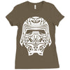 kylo ren helmet w Ladies Fitted T-Shirt
