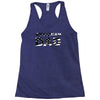 american dad black Racerback Tank