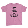 save the planet Youth Tee