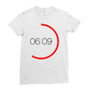 time check Ladies Fitted T-Shirt