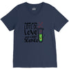 Made With Lots Of Love And a Little Science V-Neck Tee