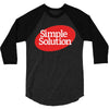 simpe solution 3/4 Sleeve Shirt