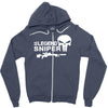 american sniper punisher Zipper Hoodie