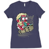 nerd attack Ladies Fitted T-Shirt