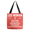 Leo Woman Tote Bags