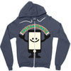 procrastinate! phone Zipper Hoodie