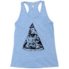 illuminati pizza Racerback Tank
