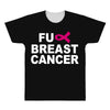 fuck breast cancer All Over Men's T-shirt