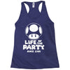 life of the party Racerback Tank