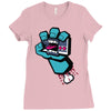 main possede par nintendo Ladies Fitted T-Shirt