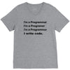 Revolution I Write Code V-Neck Tee