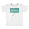 louder than words Toddler T-shirt