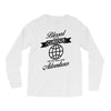 blessed are the curious for they shall have adventures Long Sleeve Shirts