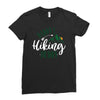 Daddy's Hiking Buddy Ladies Fitted T-Shirt