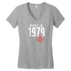Made In 1979 All Original Parts Women's V-Neck T-Shirt
