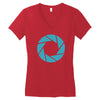 camera shutter Women's V-Neck T-Shirt
