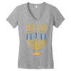 get lit Women's V-Neck T-Shirt