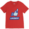 likebeer V-Neck Tee