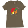 pie(rate) chart Ladies Fitted T-Shirt