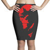 hellboy comic superhero cool Pencil Skirts