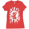 paintball airsoft game army Ladies Fitted T-Shirt