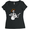 mexican skull Women's Triblend Scoop T-shirt
