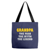 father's day grandpa gift funny grandpa shirt birthday gift for grandp Tote Bags