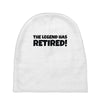 retirement Baby Beanies