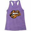 sexy lip biting Racerback Tank